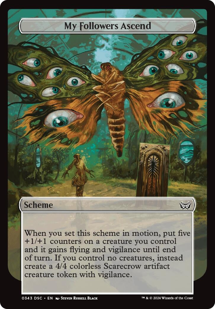 Image for My Followers Ascend (Full Art) (343) - Magic: The Gathering