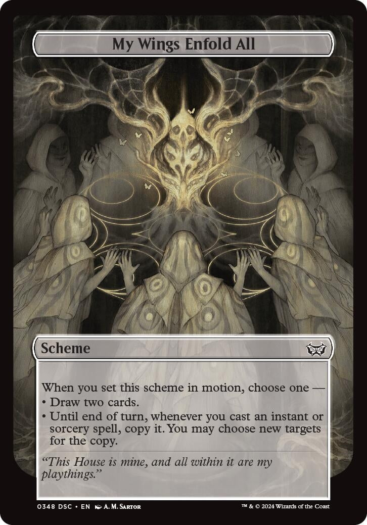 Image for My Wings Enfold All (Full Art) (348) - Magic: The Gathering