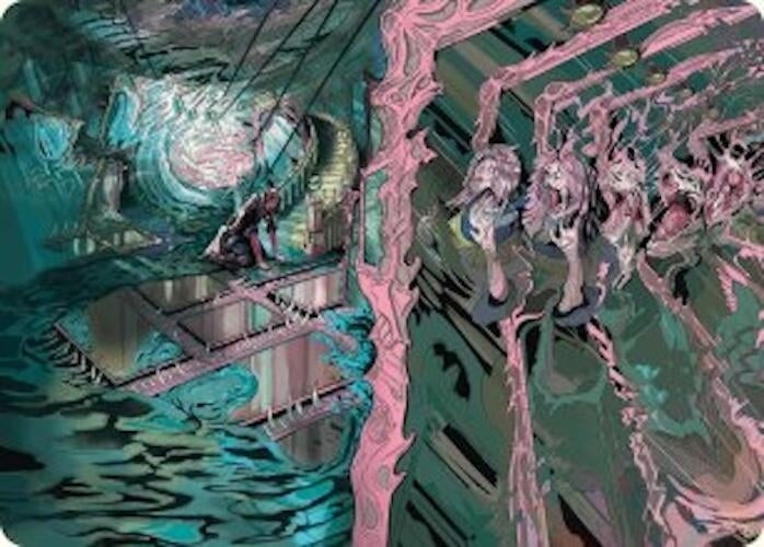 Image for Mirror Room // Fractured Realm Art Card (36) - Magic: The Gathering