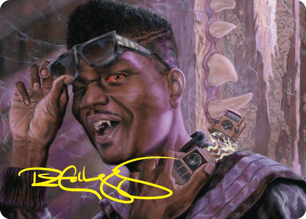 Image for Dashing Bloodsucker Art Card (Gold-Stamped Signature) (6) - Magic: The Gathering