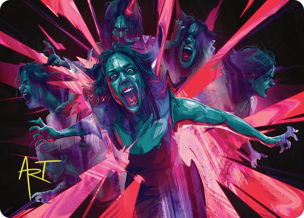 Image for Waltz of Rage Art Card (Gold-Stamped Signature) (35) - Magic: The Gathering