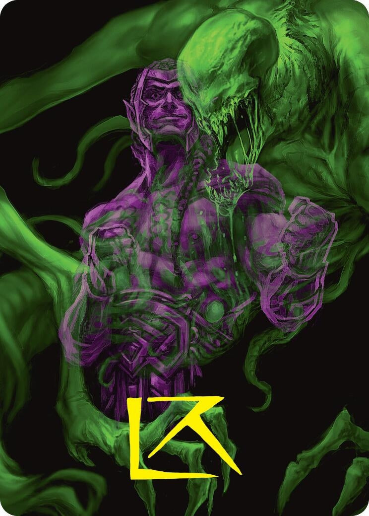 Image for Tyvar, the Pummeler Art Card (Gold-Stamped Signature) (41) - Magic: The Gathering