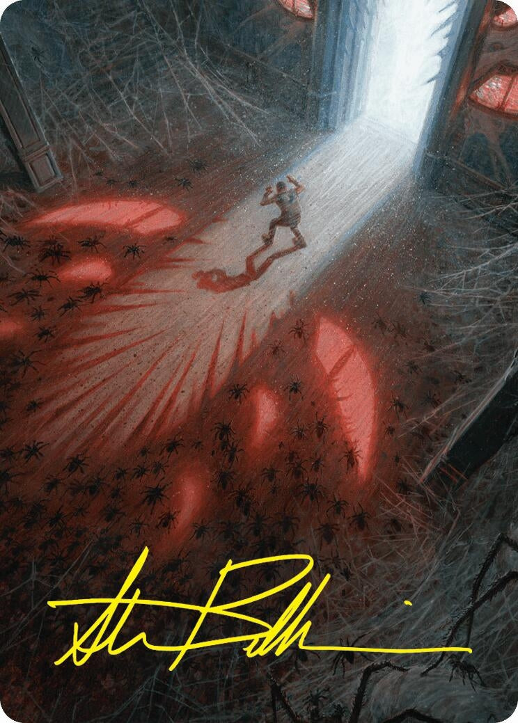 Image for Fear My Authority Art Card (Gold-Stamped Signature) (49) - Magic: The Gathering