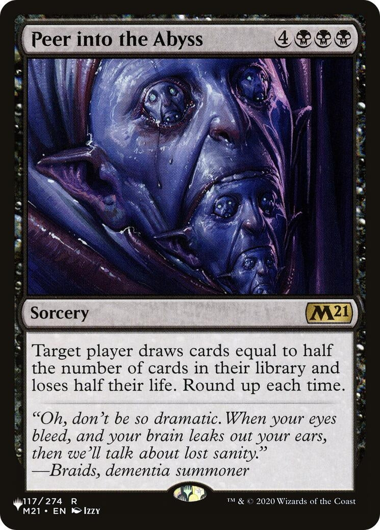 Peer into the Abyss (117/274) (LIST)