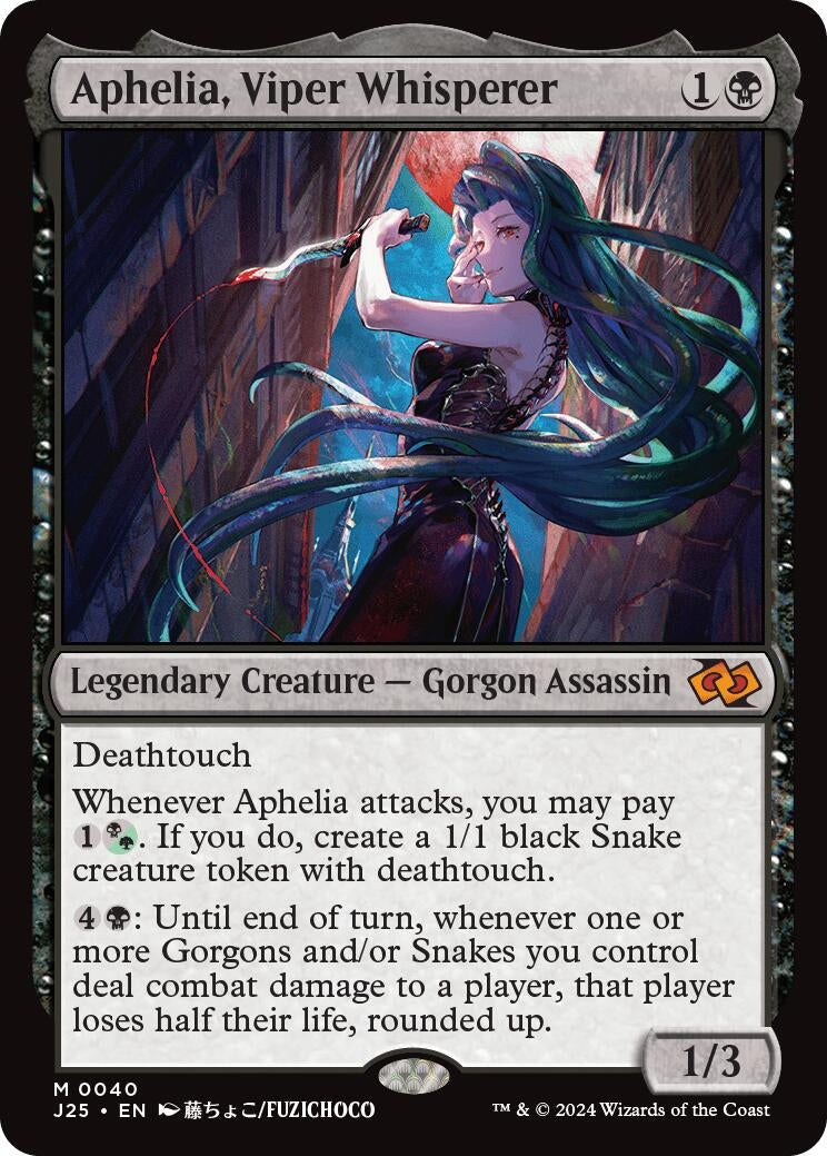 Aphelia, Viper Whisperer (Anime) (40) (J25)