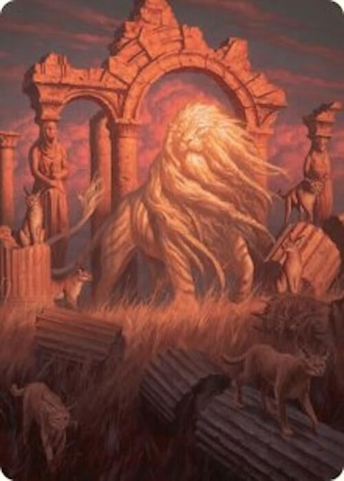 Image for Arahbo, the First Fang Art Card (26/54) (26) - Magic: The Gathering