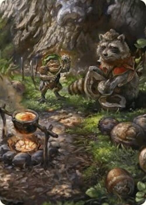 Image for Sylvan Scavenging Art Card (46/54) (46) - Magic: The Gathering