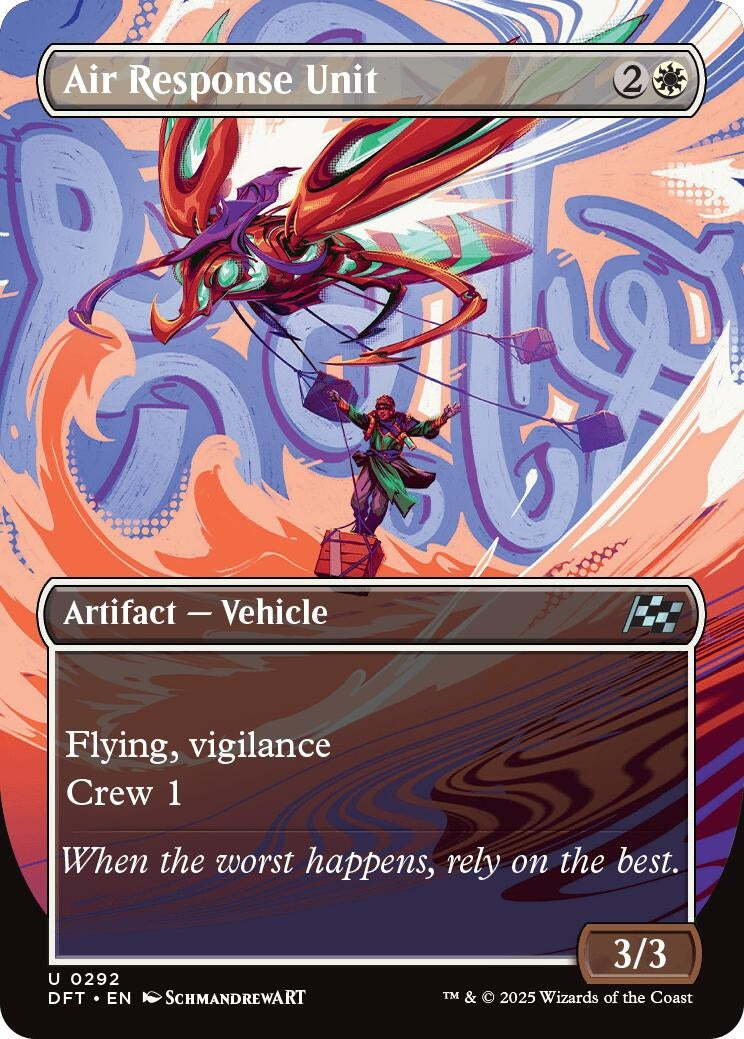 Image for Air Response Unit (Borderless) (292) - Magic: The Gathering