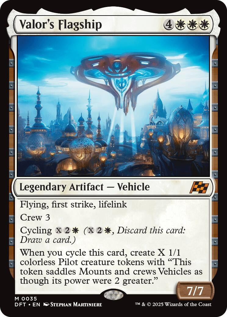 Image for Valor's Flagship (35) - Magic: The Gathering