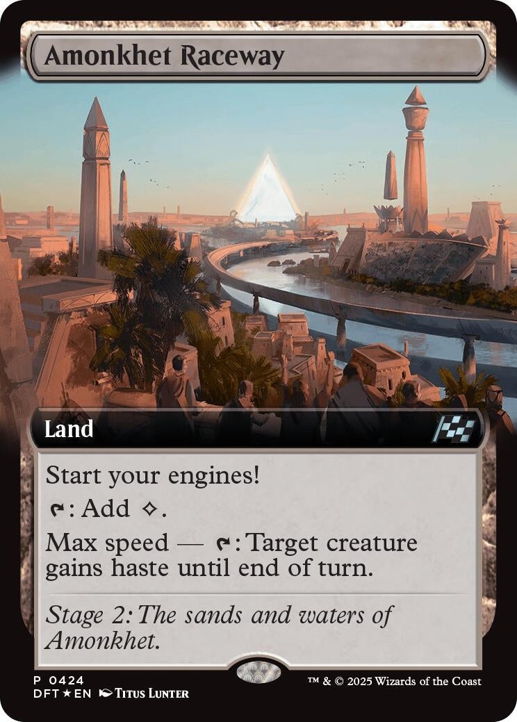 Image for Amonkhet Raceway (Extended Art) (424) - Magic: The Gathering