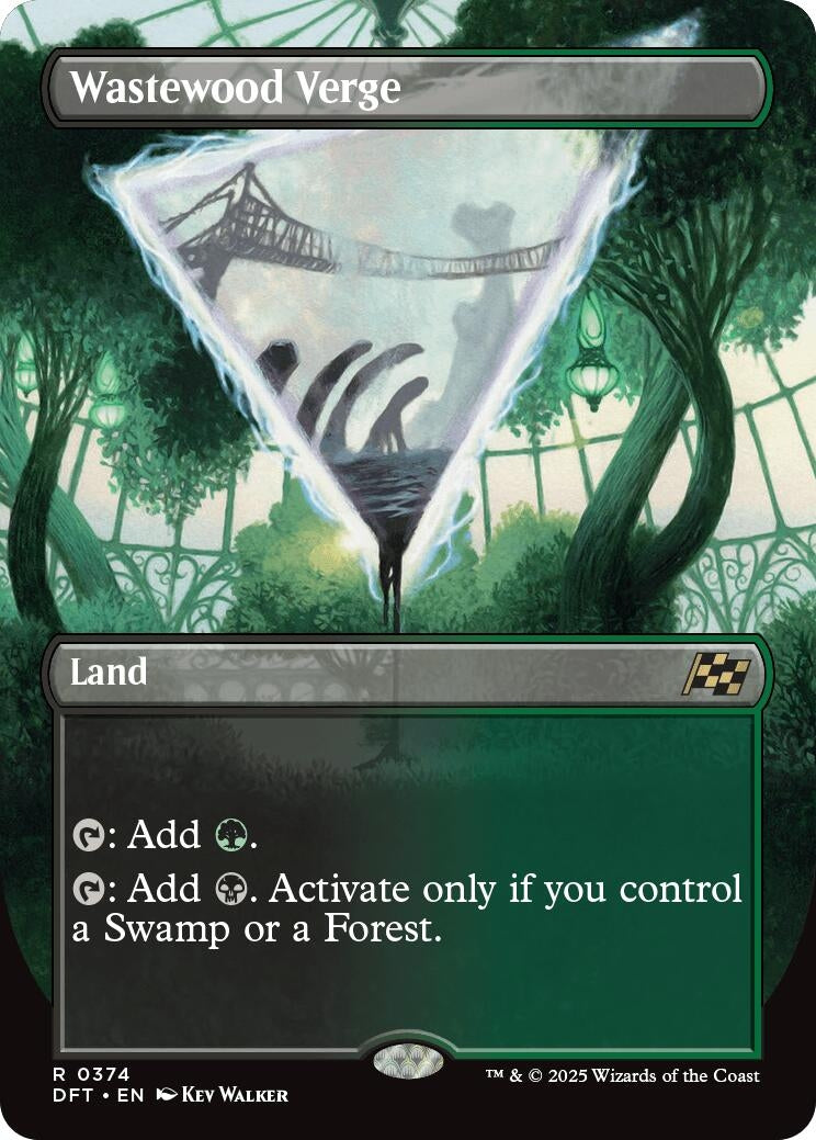 Image for Wastewood Verge (Borderless) (374) - Magic: The Gathering