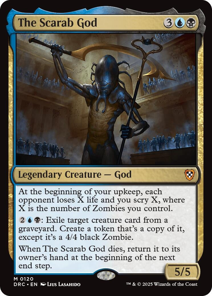 The Scarab God (120) (DRC)