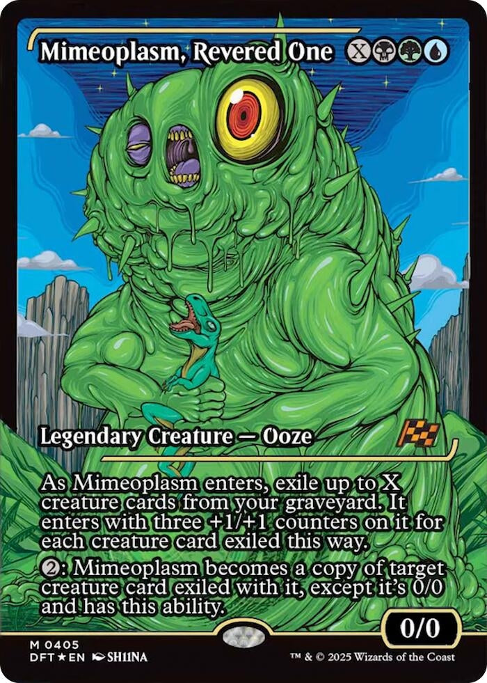 Mimeoplasm, Revered One (Showcase) (405) (DFT)