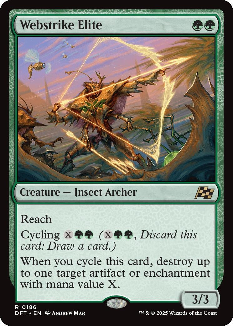 Image for Webstrike Elite (186) - Magic: The Gathering