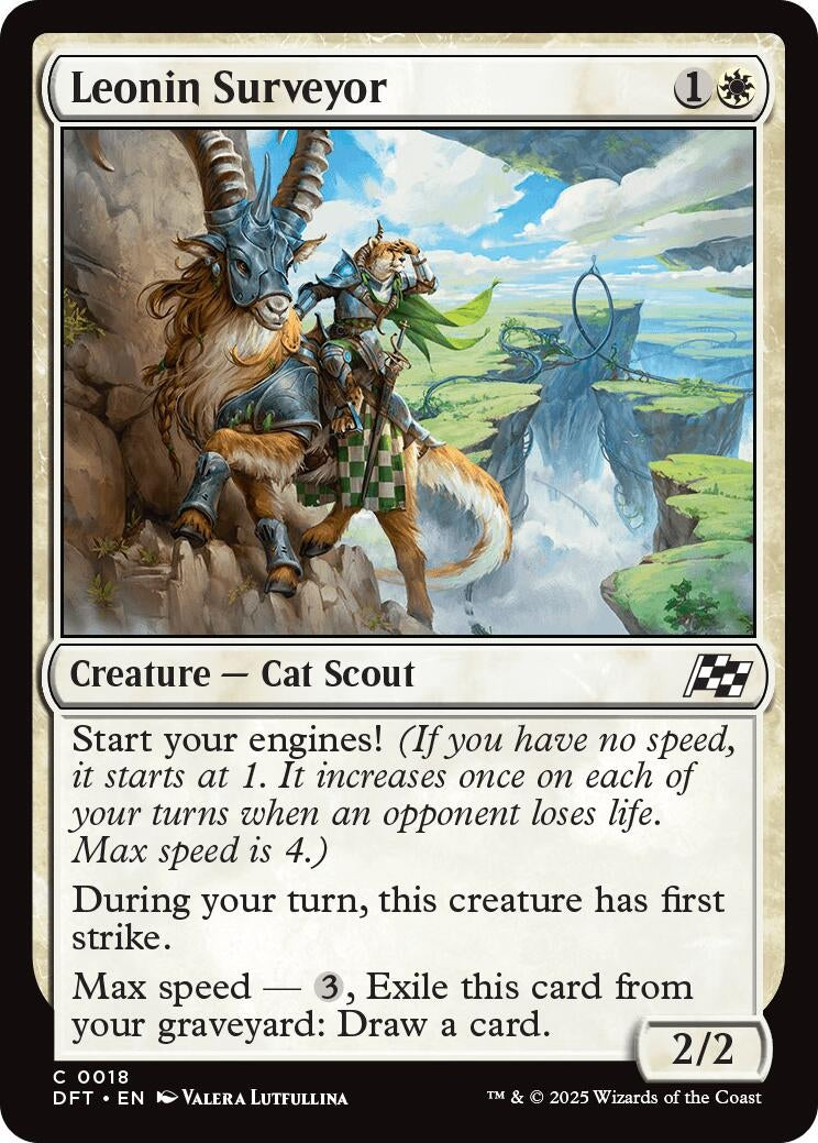 Image for Leonin Surveyor (18) - Magic: The Gathering