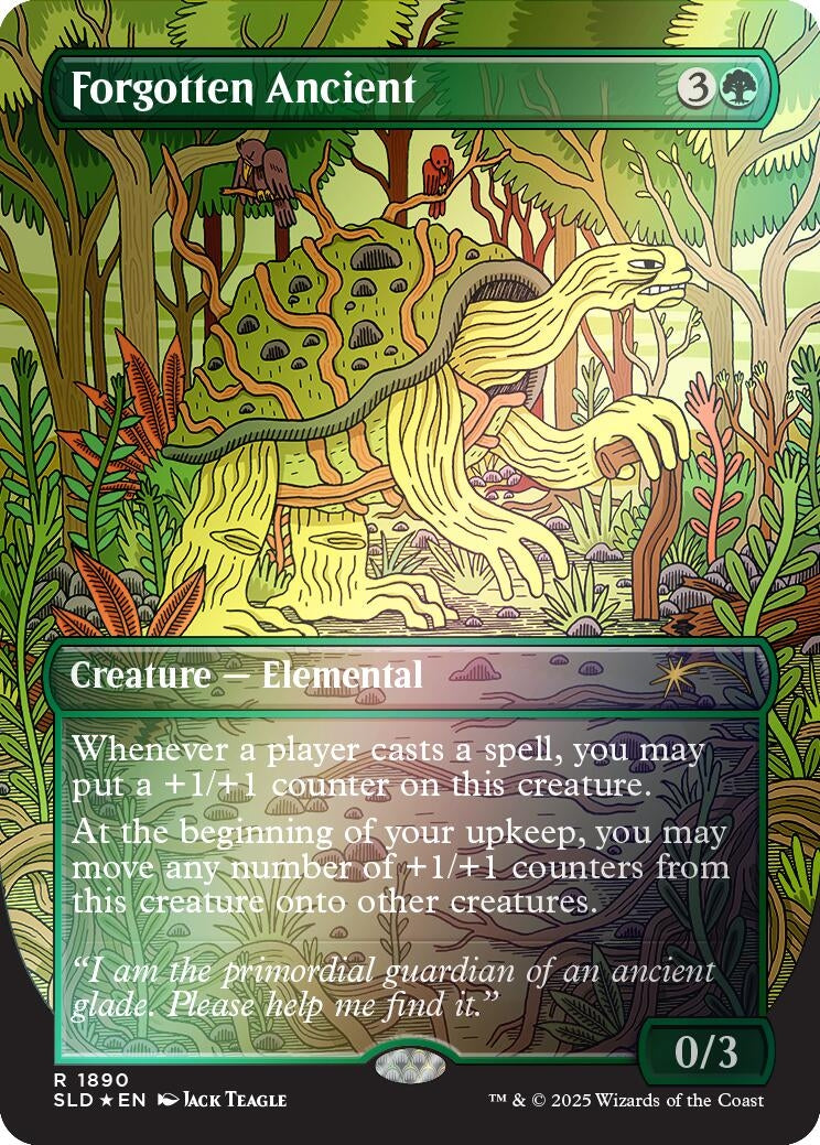 Forgotten Ancient (Rainbow Foil) (1890) (SLD)