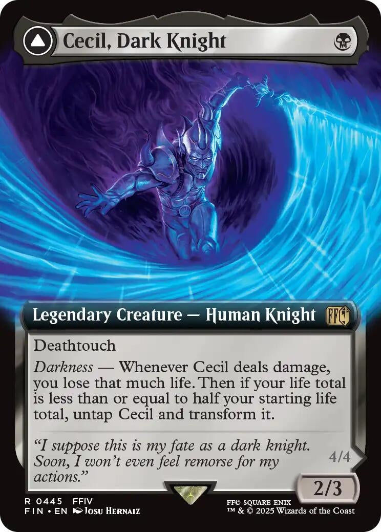 Cecil, Dark Knight (Extended Art) (445) (FIN)