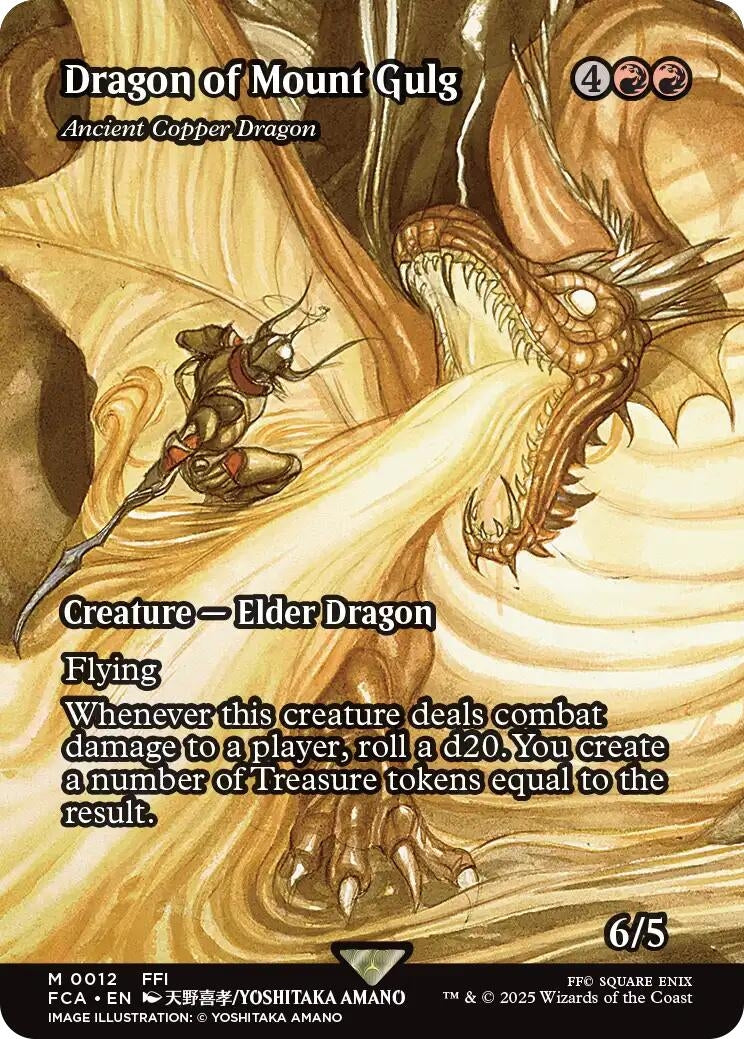 Dragon of Mount Gulg - Ancient Copper Dragon (Showcase) (12) (FCA)