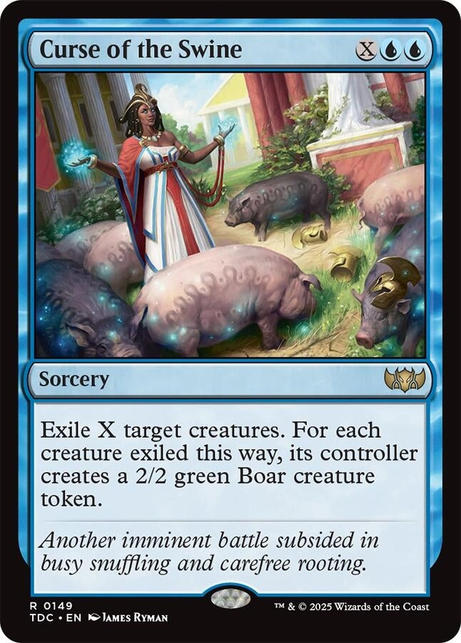 Image for Curse of the Swine (149) (TDC) - Magic: The Gathering