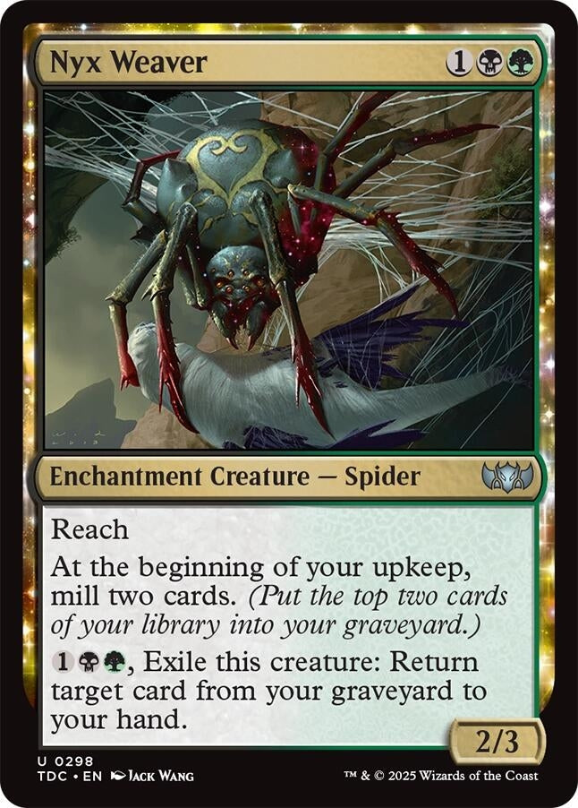 Image for Nyx Weaver (298) (TDC) - Magic: The Gathering