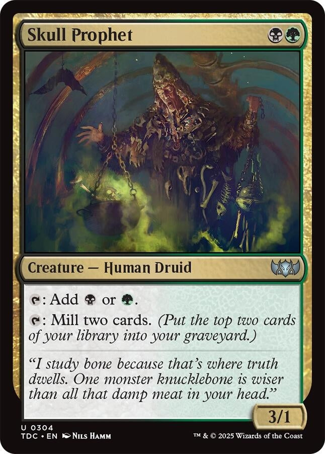 Image for Skull Prophet (304) (TDC) - Magic: The Gathering