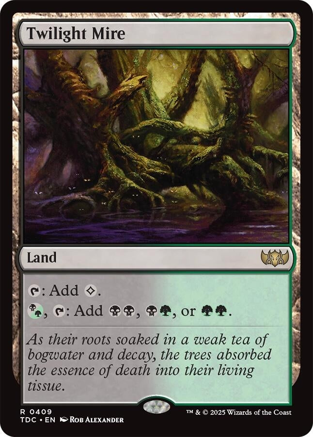 Image for Twilight Mire (409) (TDC) - Magic: The Gathering