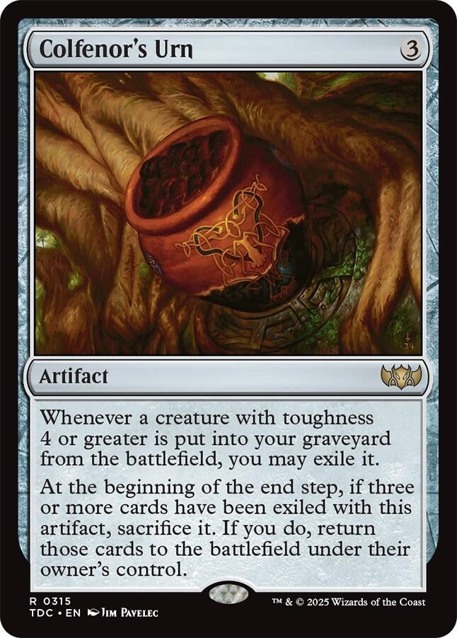 Image for Colfenor's Urn (315) (TDC) - Magic: The Gathering