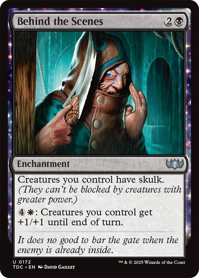 Image for Behind the Scenes (172) (TDC) - Magic: The Gathering