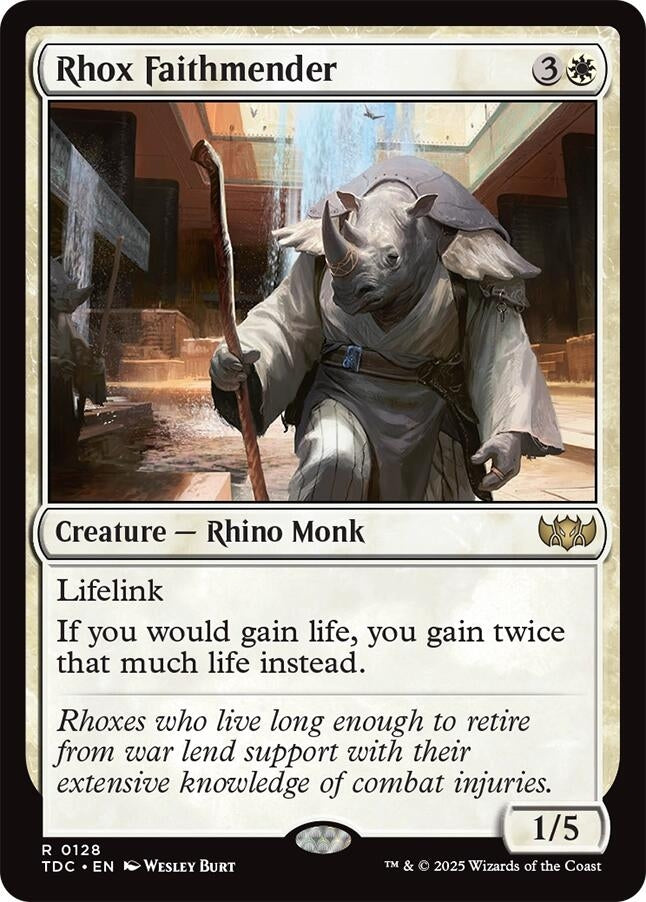 Rhox Faithmender (128) (TDC)