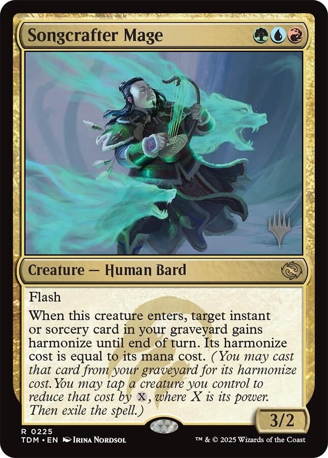 Image for Songcrafter Mage (225) (PPTDM) - Magic: The Gathering