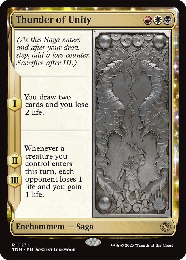 Image for Thunder of Unity (231) (PPTDM) - Magic: The Gathering