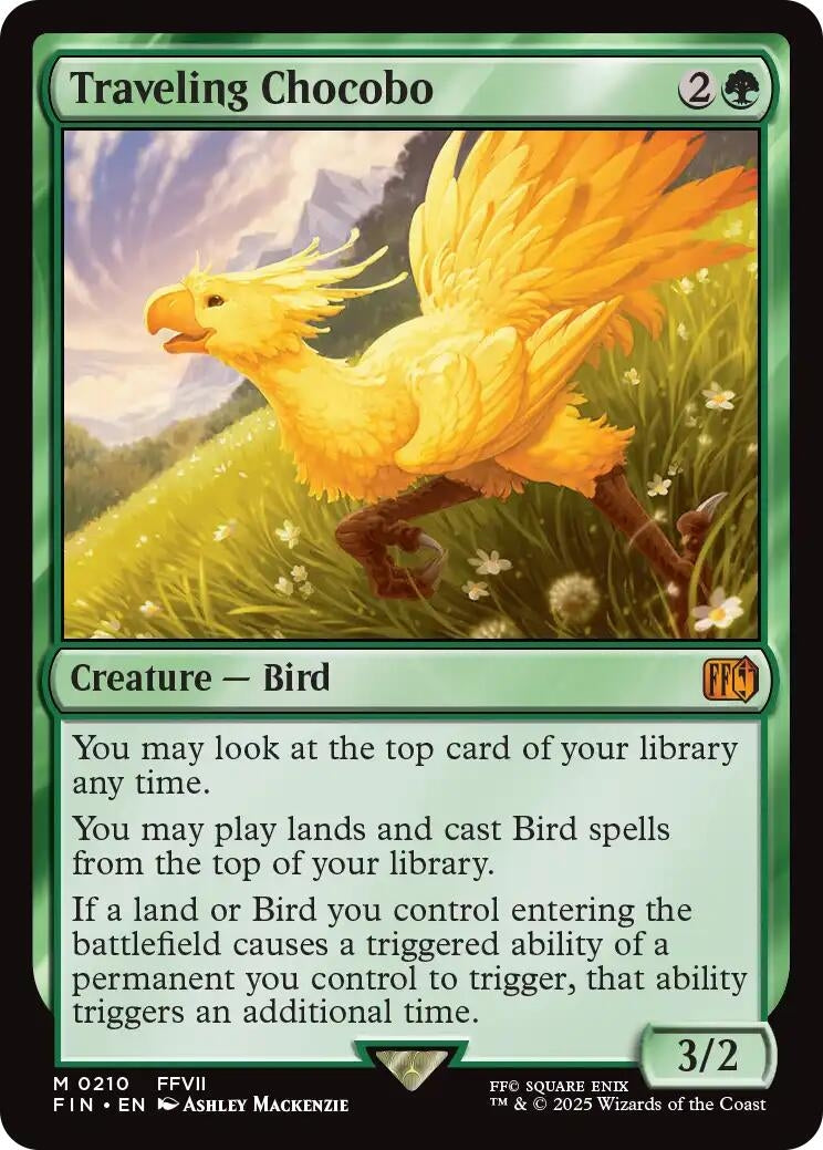Traveling Chocobo (210) (FIN)