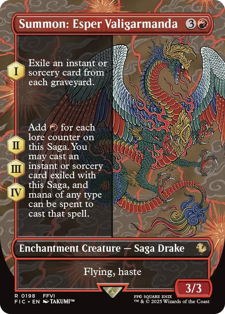 Summon: Esper Valigarmanda (Borderless) (198) (FIC)