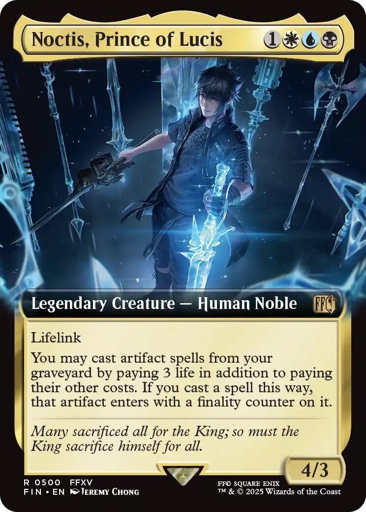 Noctis, Prince of Lucis (Extended Art) (500) (FIN)