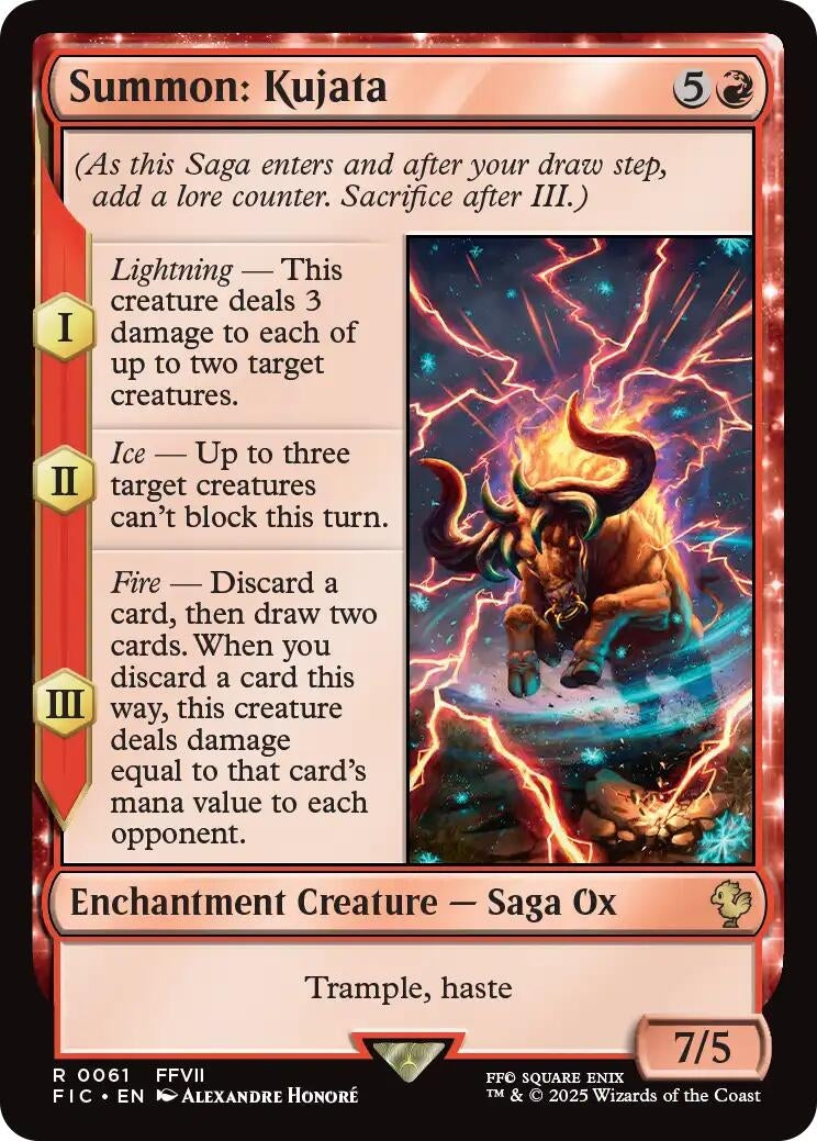 Image for Summon: Kujata (61) (FIC) - Magic: The Gathering