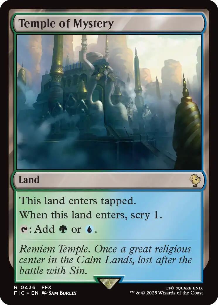 Image for Temple of Mystery (436) (FIC) - Magic: The Gathering