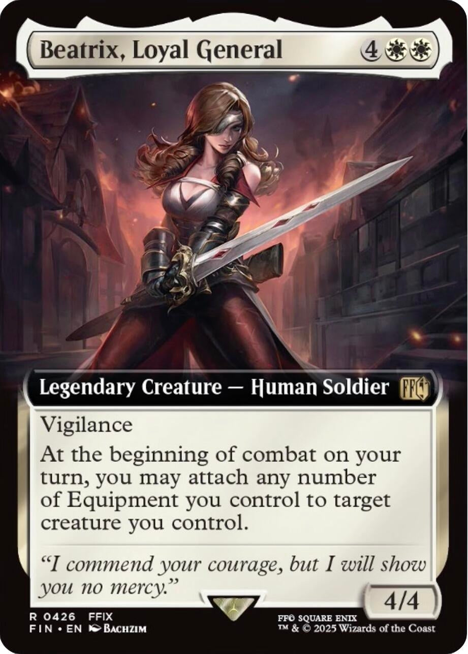 Beatrix, Loyal General (Extended Art) (426) (FIN)