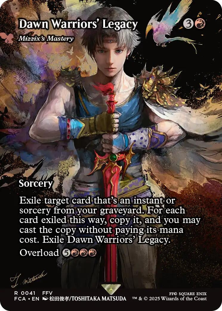 Image for Dawn Warriors' Legacy - Mizzix's Mastery (Showcase) (41) (FCA) - Magic: The Gathering