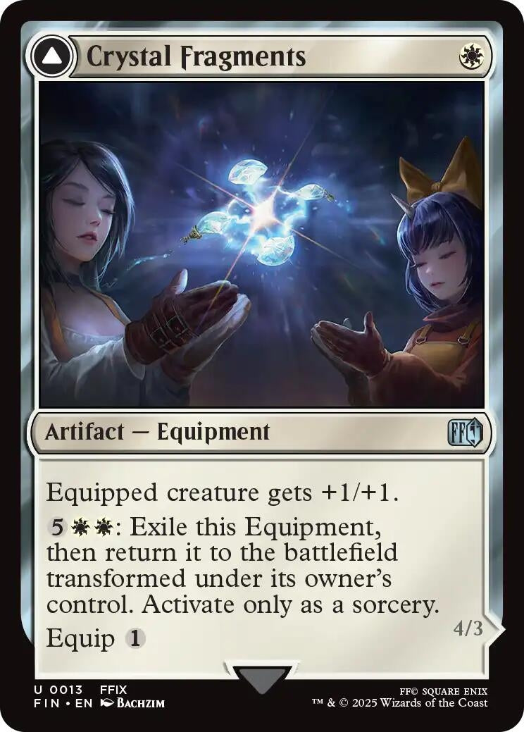 Image for Crystal Fragments (13) (FIN) - Magic: The Gathering