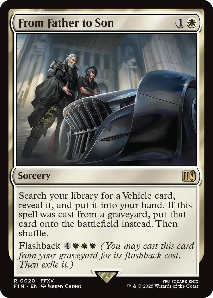 Image for From Father to Son (20) (FIN) - Magic: The Gathering