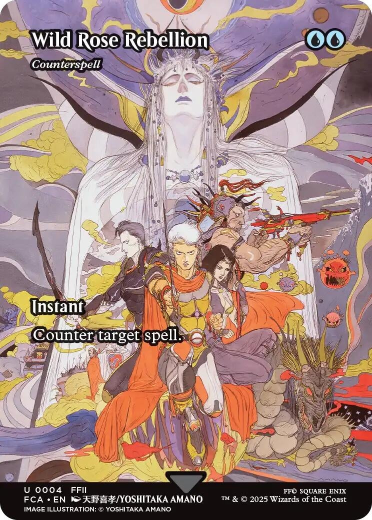 Wild Rose Rebellion - Counterspell (Showcase) (4) (FCA)