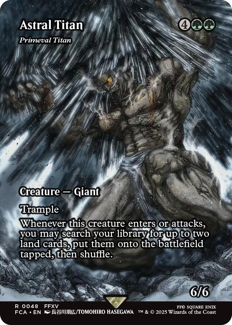 Astral Titan - Primeval Titan (Showcase) (48) (FCA)