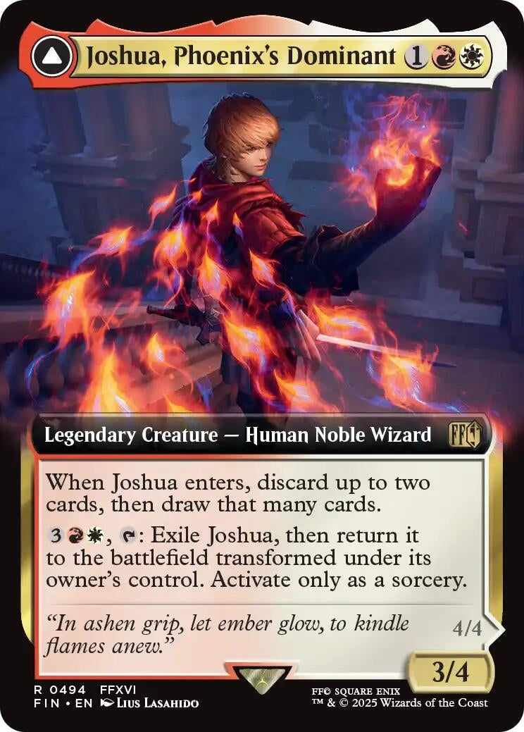Joshua, Phoenix's Dominant (Extended Art) (494) (FIN)
