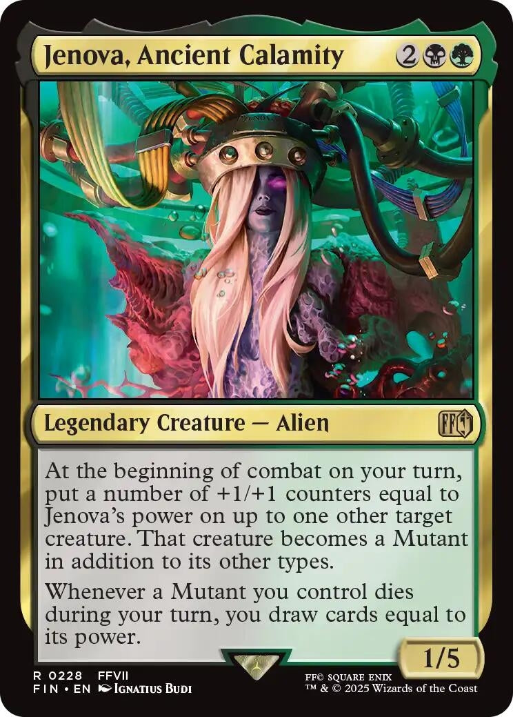 Image for Jenova, Ancient Calamity (228) (FIN) - Magic: The Gathering