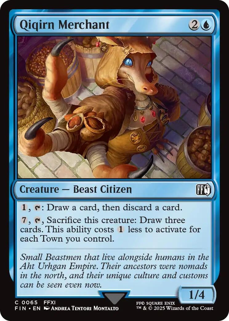 Image for Qiqirn Merchant (65) (FIN) - Magic: The Gathering