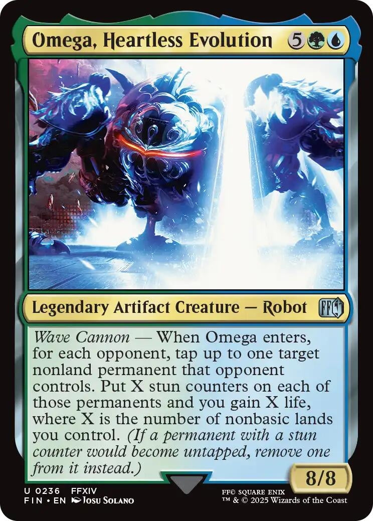Image for Omega, Heartless Evolution (236) (FIN) - Magic: The Gathering