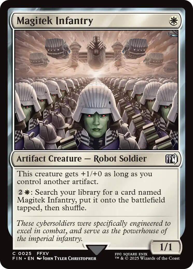 Image for Magitek Infantry (25) (FIN) - Magic: The Gathering