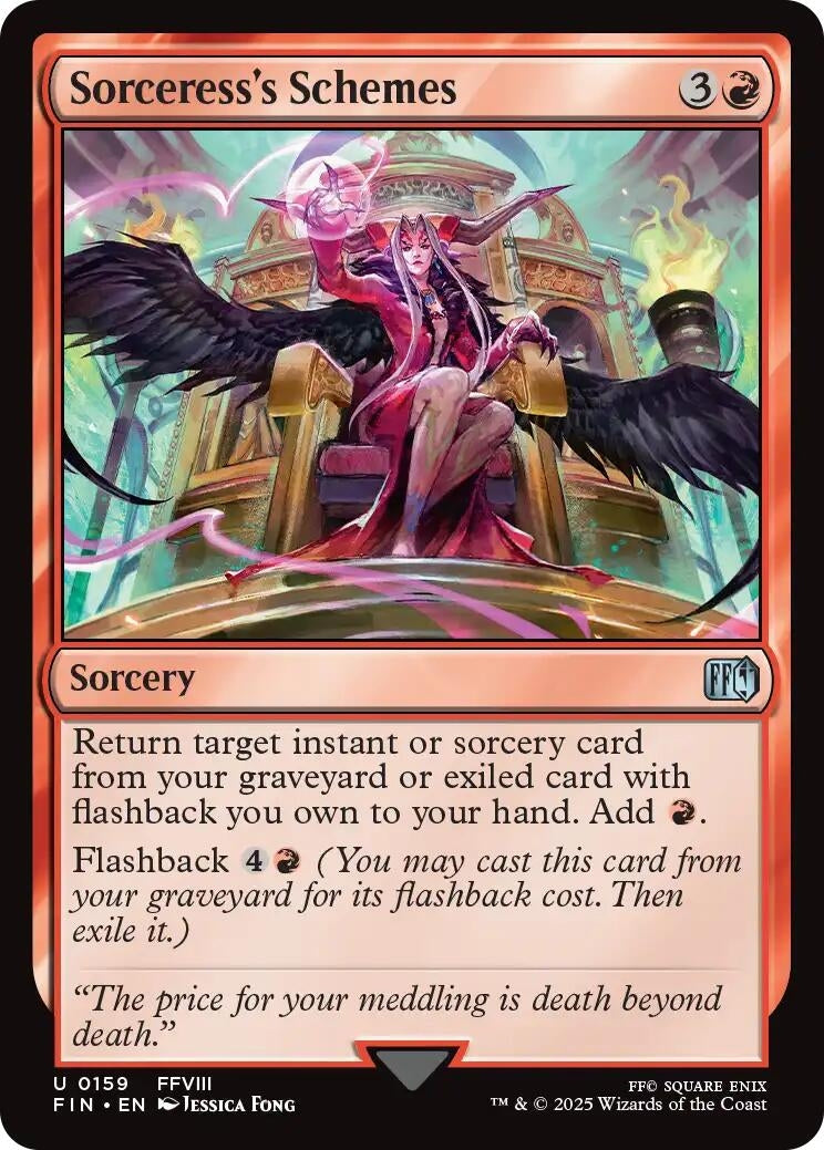 Image for Sorceress's Schemes (159) (FIN) - Magic: The Gathering