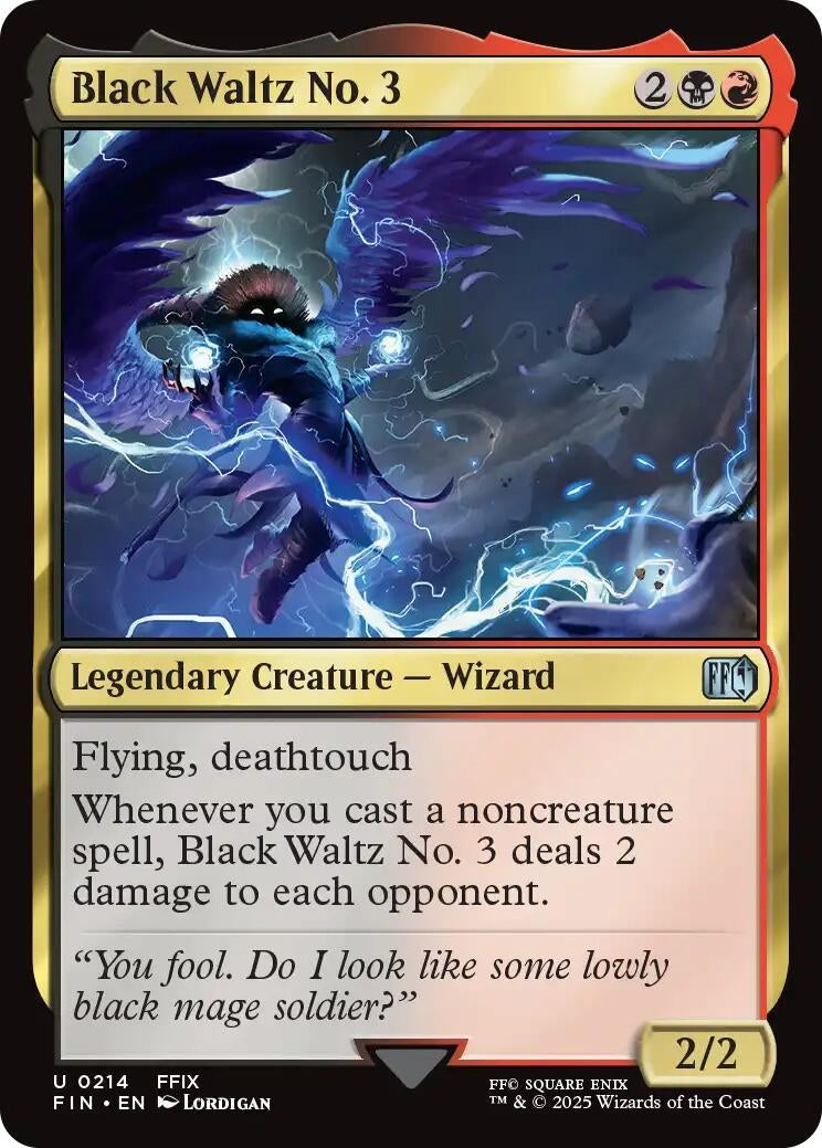 Image for Black Waltz No. 3 (214) (FIN) - Magic: The Gathering