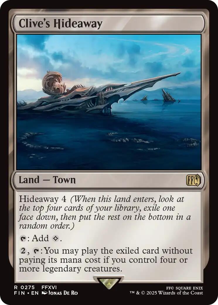 Image for Clive's Hideaway (275) (FIN) - Magic: The Gathering